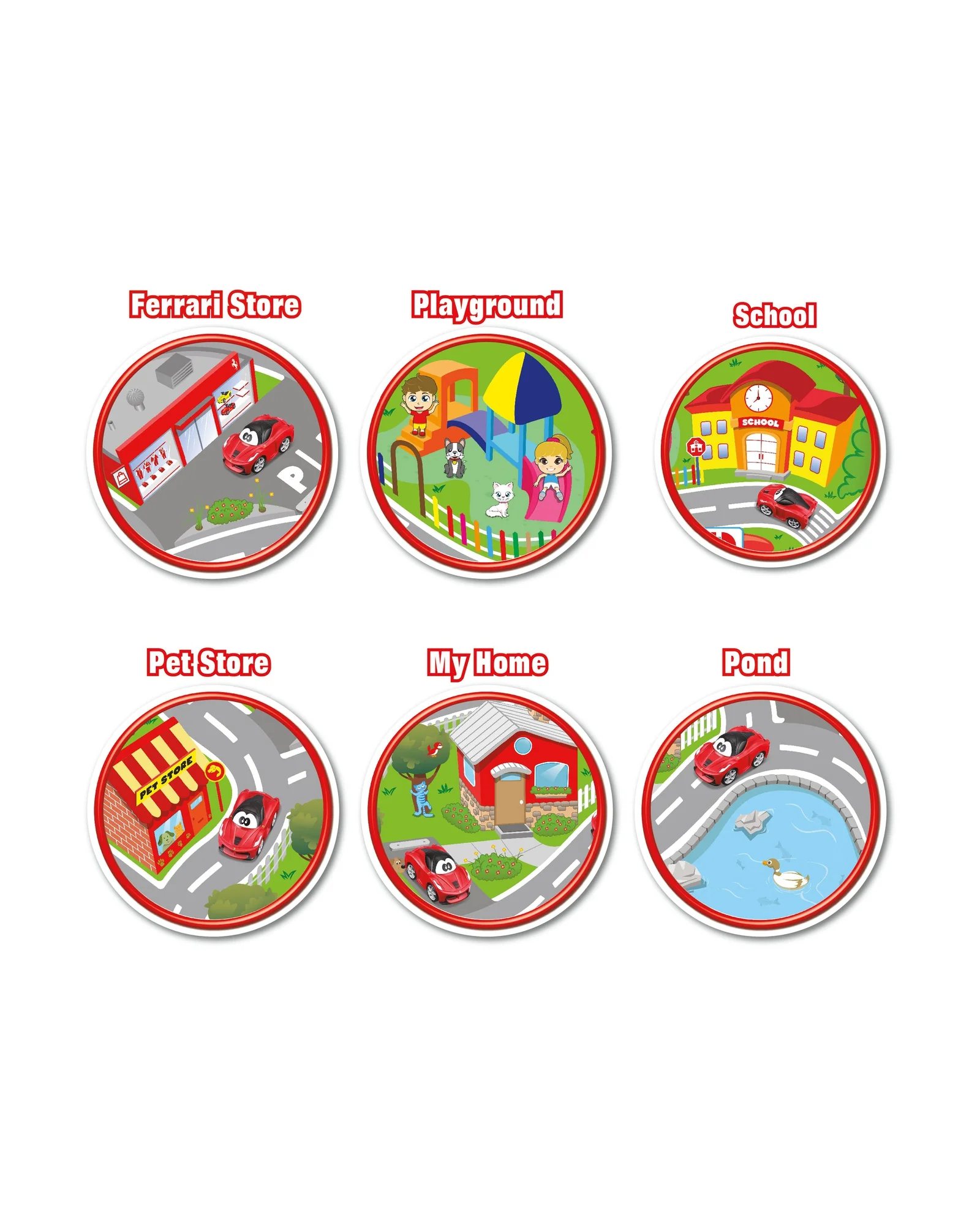 Ferrari Junior City Playmat - Image 4