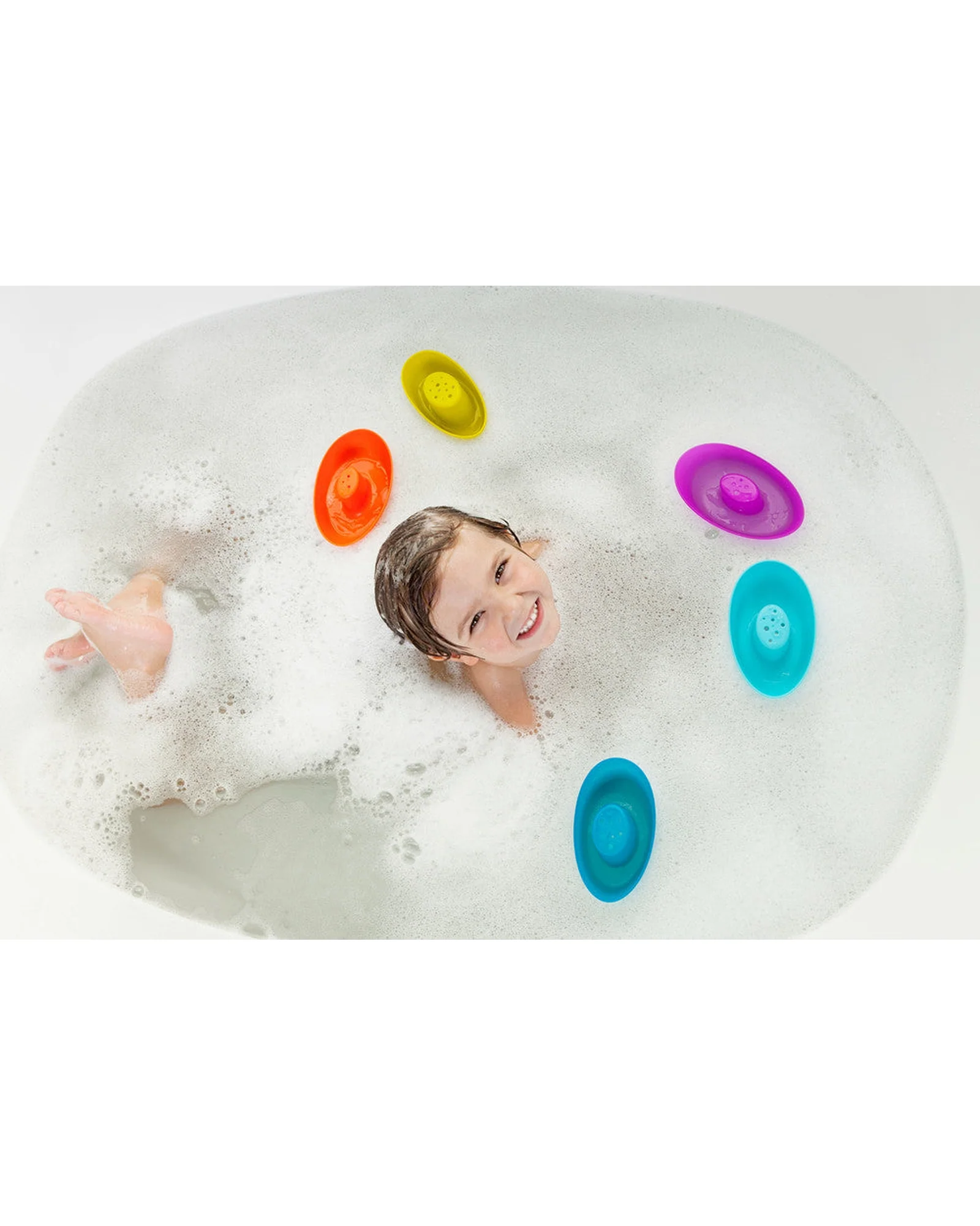 Boon Fleet Stacking Boats Bath Toy - Image 5