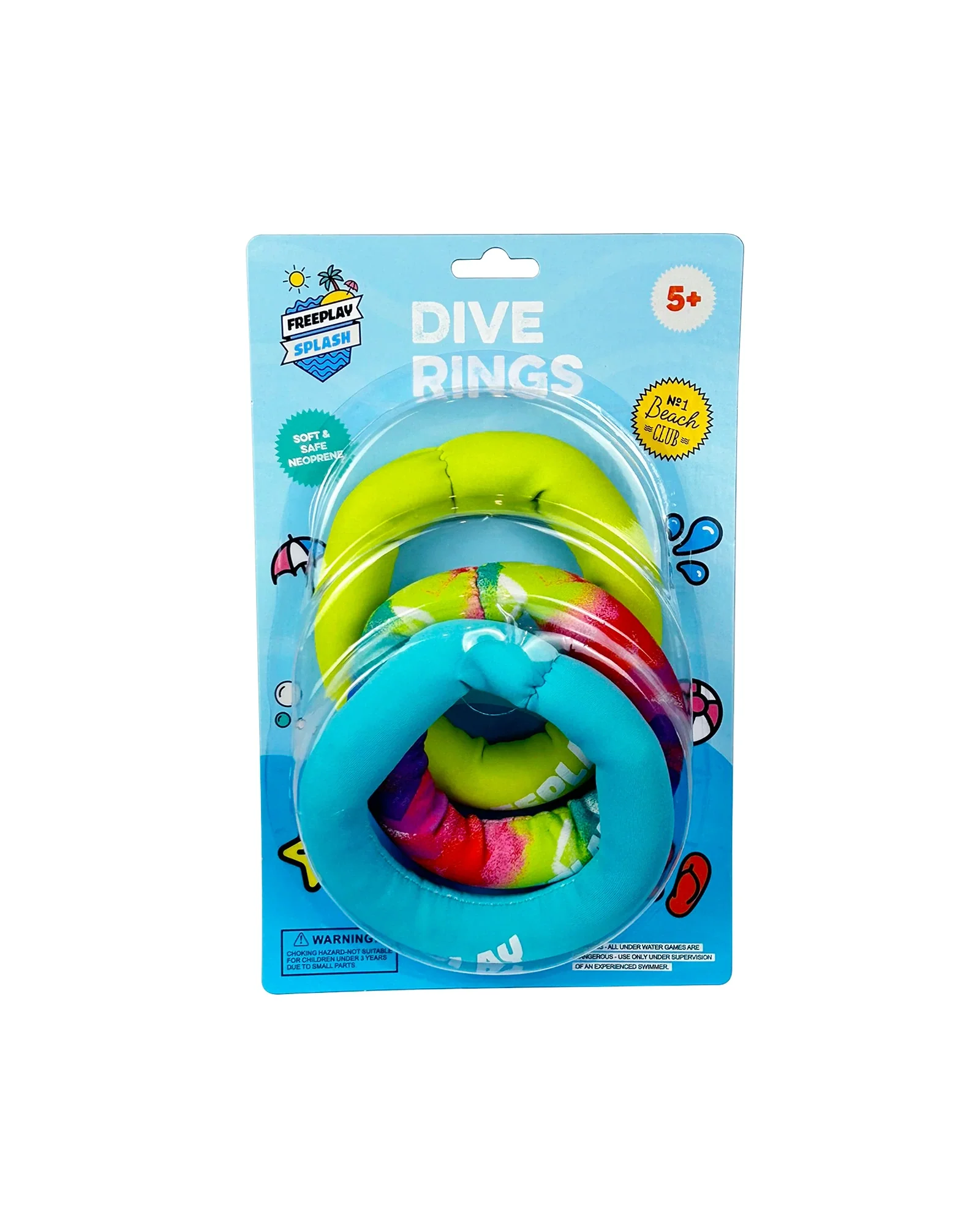 Neoprene Dive Rings 3pk - Image 4