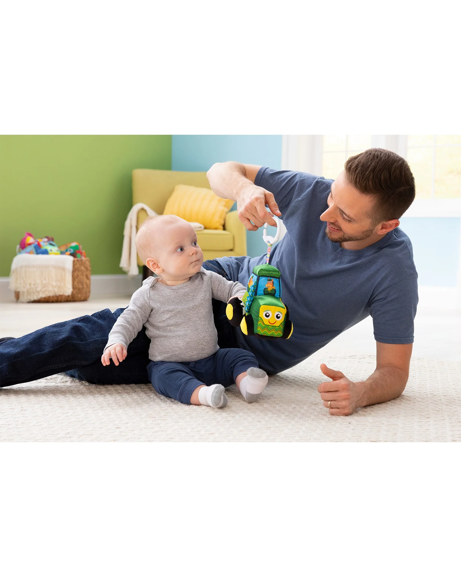 John Deere Clip and Go Tractor - Image 4