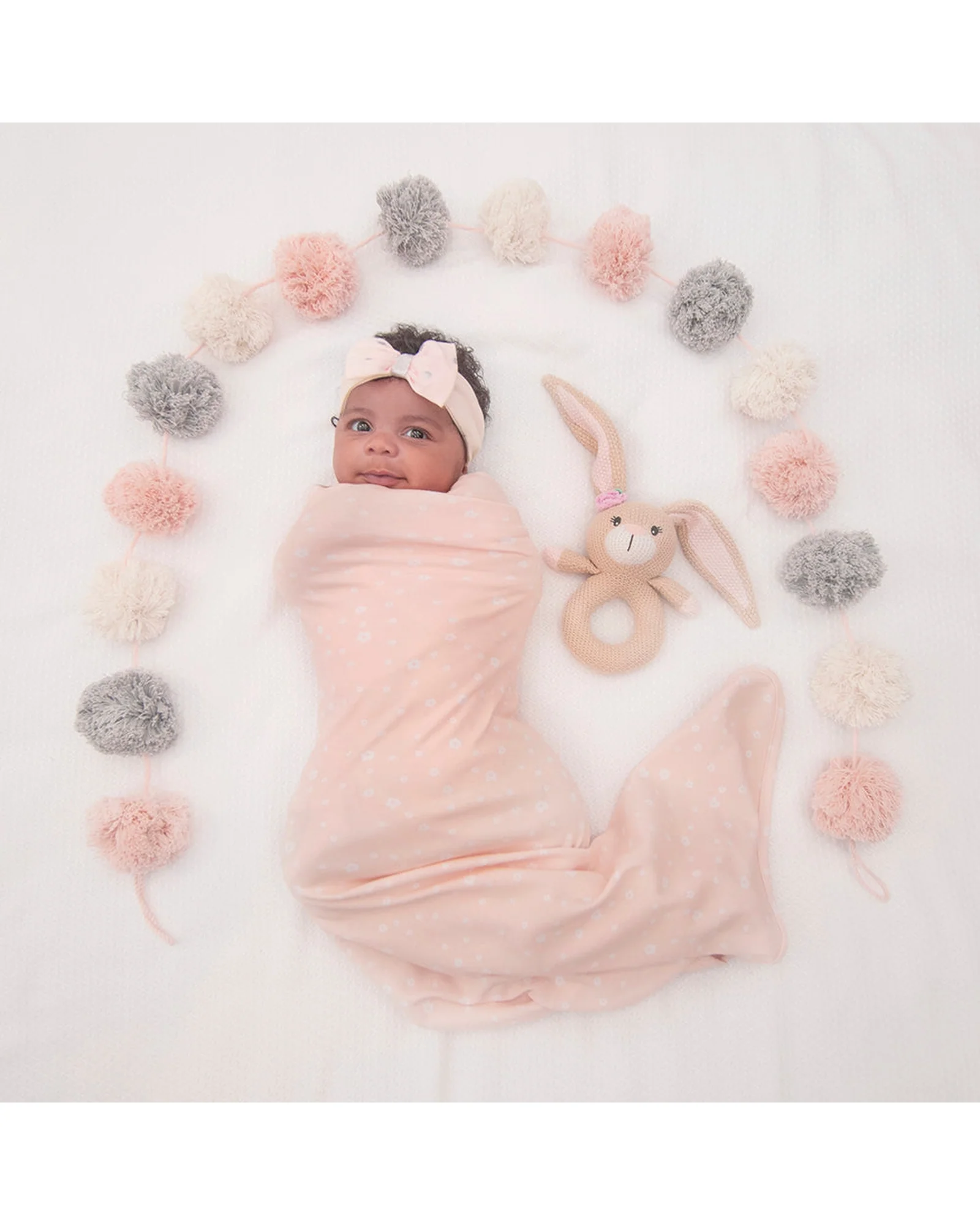 Knitted Ring Rattle Amelia the Bunny - Image 5