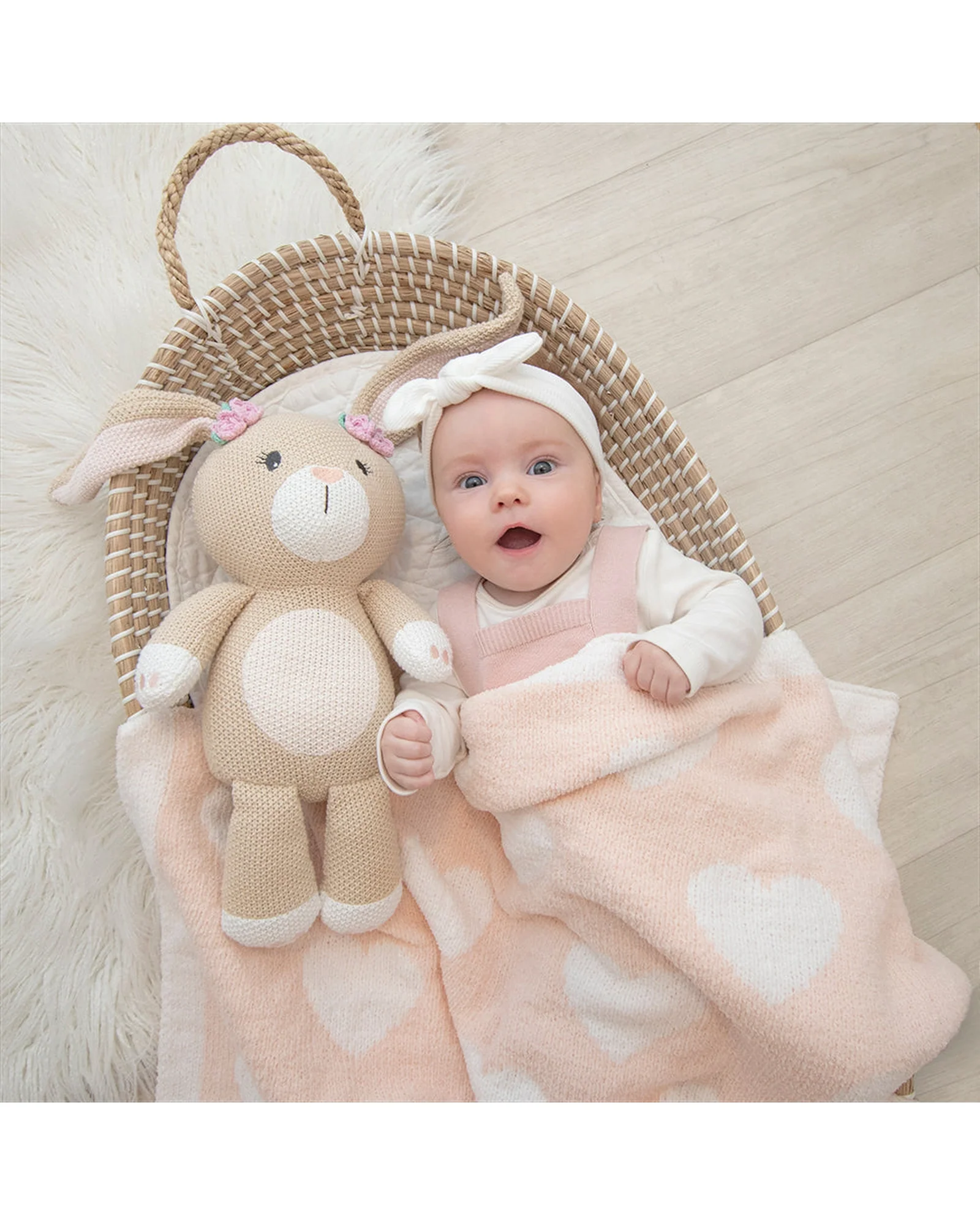 Knitted Toy Amelia the Bunny - Image 9