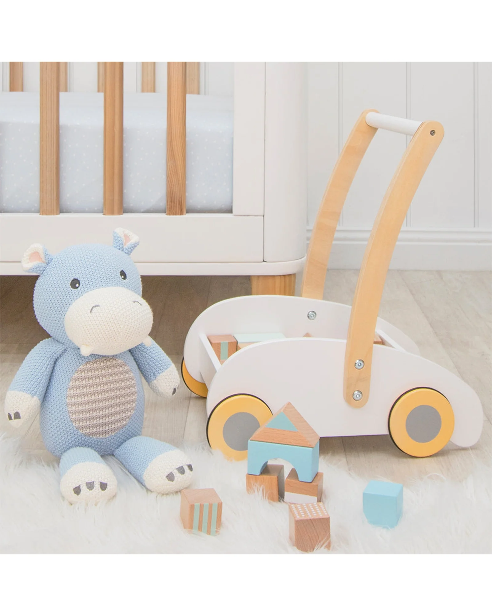 Knitted Toy Henry the Hippo - Image 6