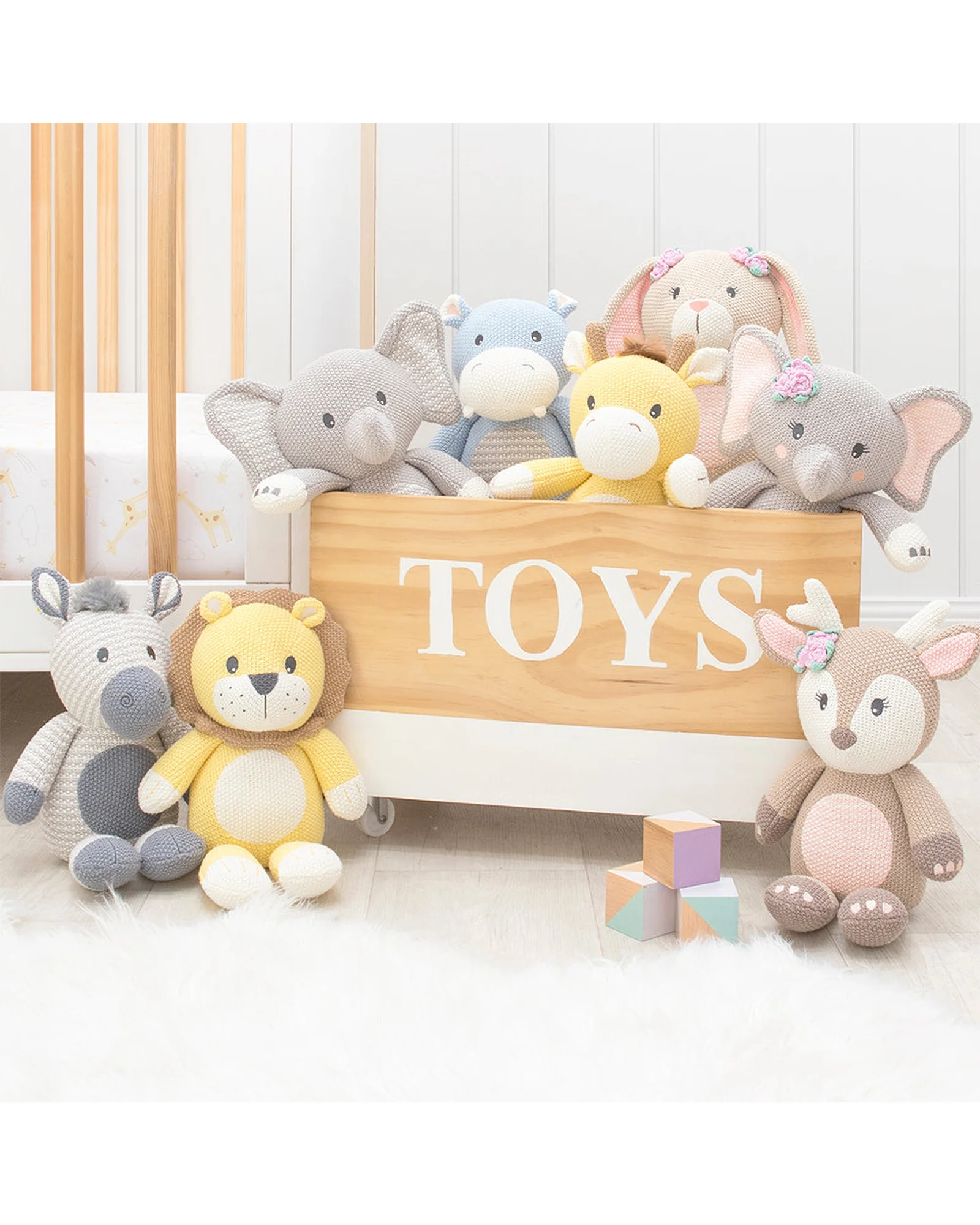 Knitted Toy Henry the Hippo - Image 8