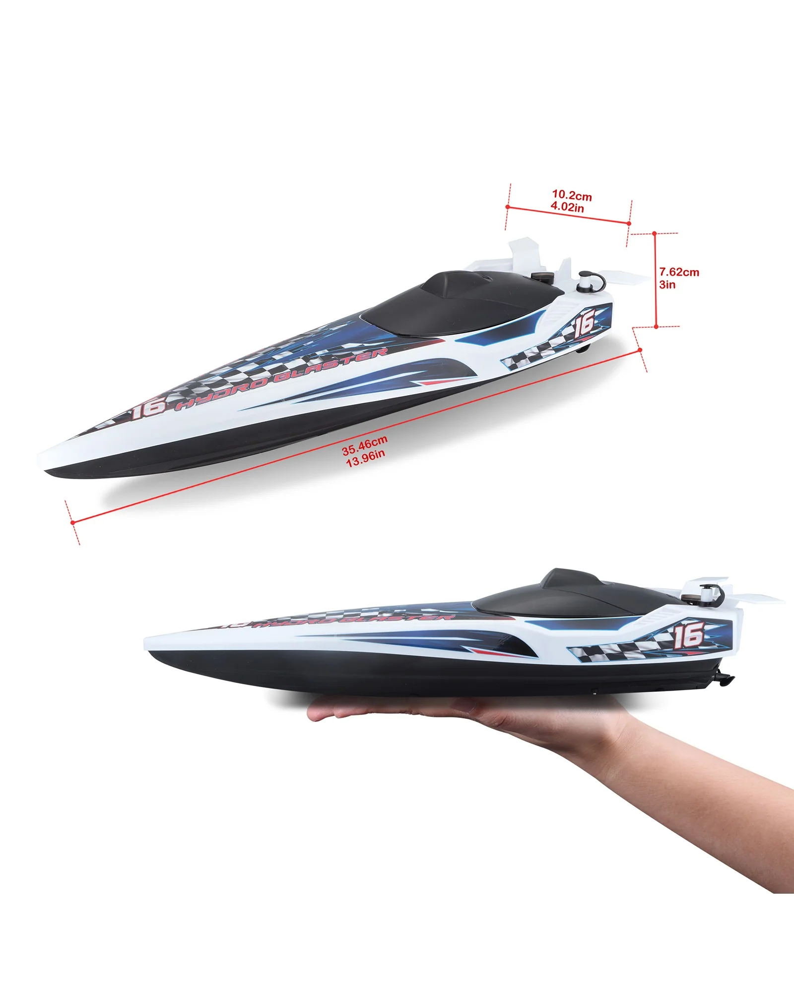Tech Hydro Blaster Speed Boat - Assorted - Image 9