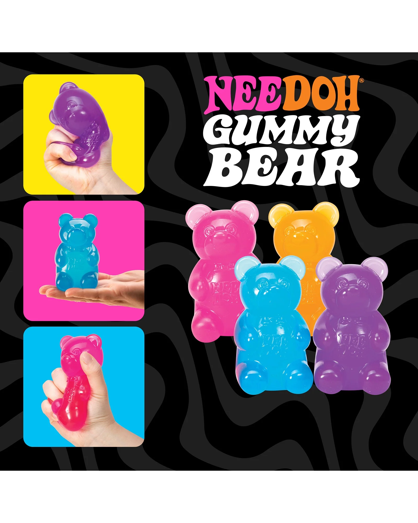 NeeDoh Gummy Bear - Assorted - Image 9