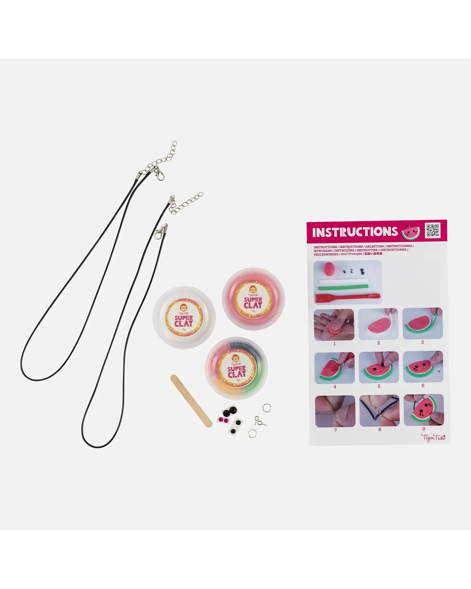 Tiger Tribe Clay Craft Sweeties Necklaces - Image 3