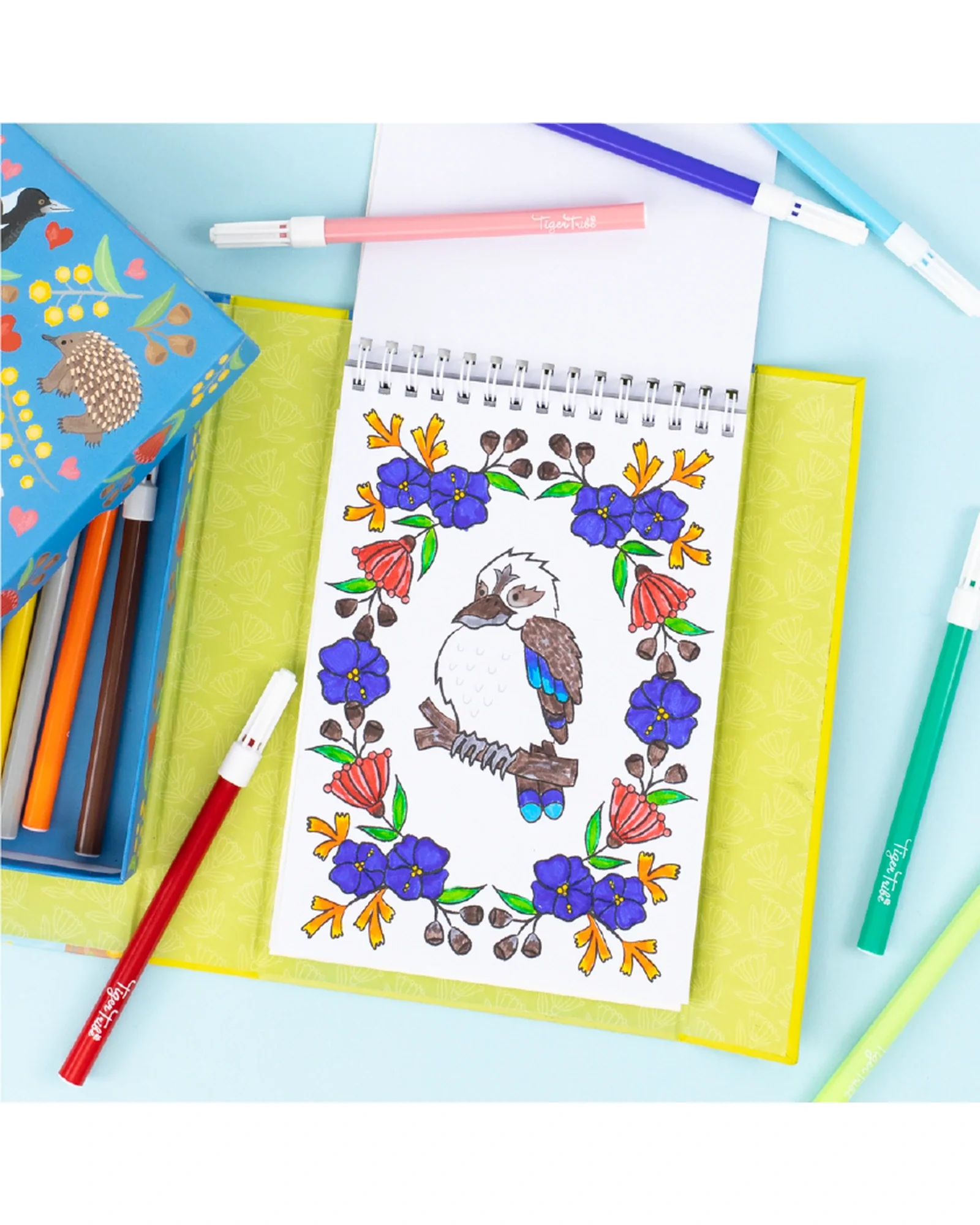 Tiger Tribe Colouring Set Aussie Animals - Image 3