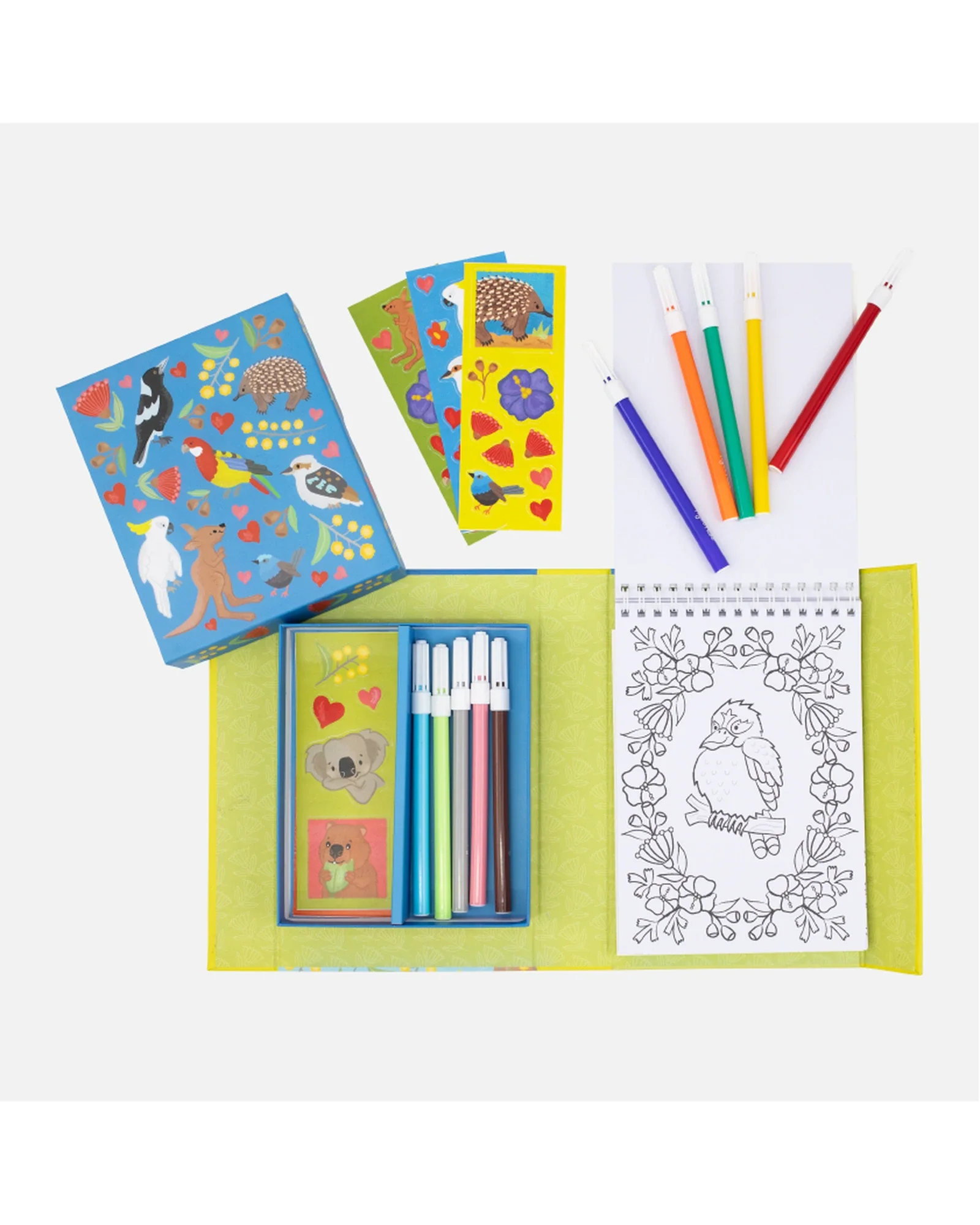 Tiger Tribe Colouring Set Aussie Animals - Image 7