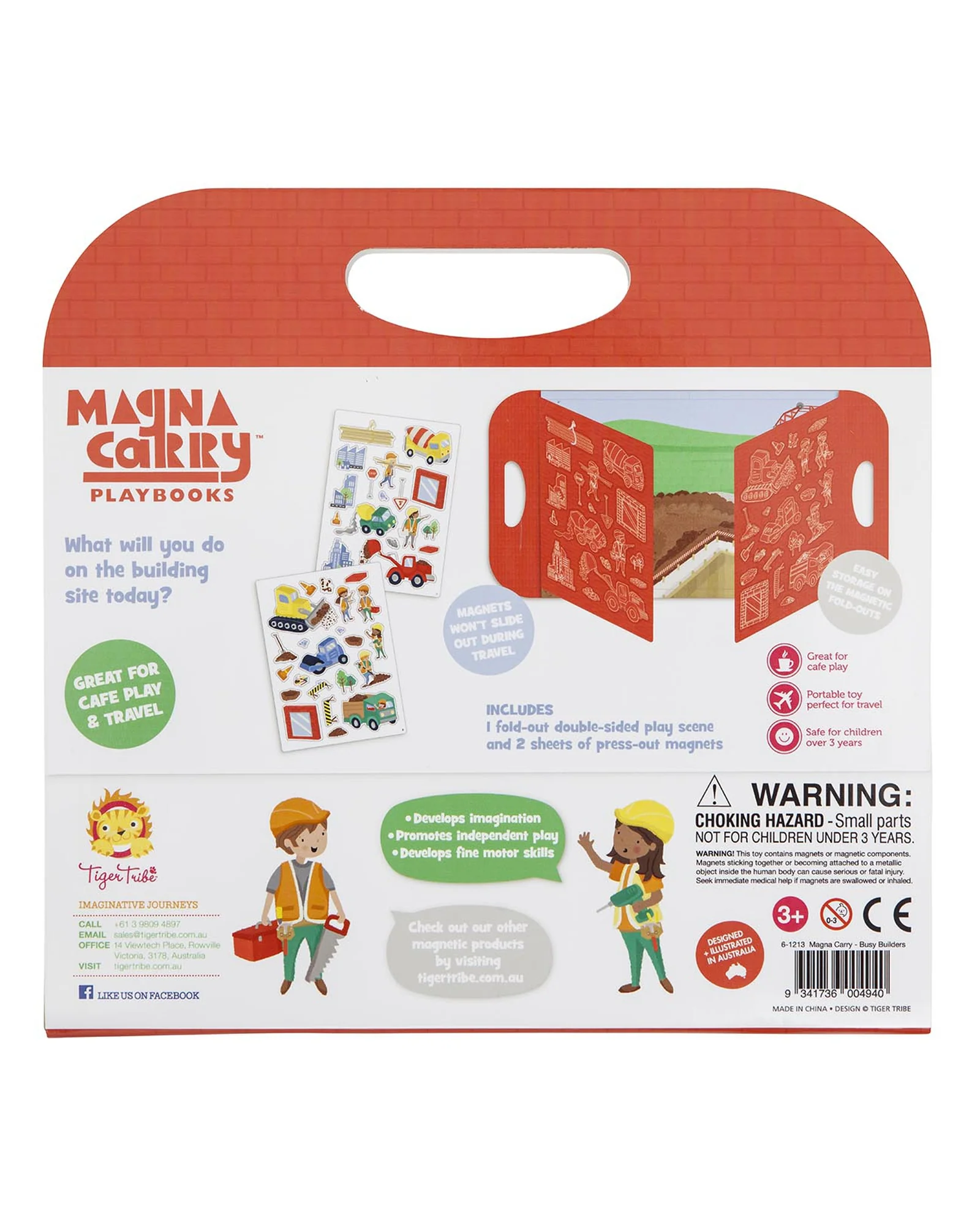 Tiger Tribe Magna Carry Busy Builders - Image 3