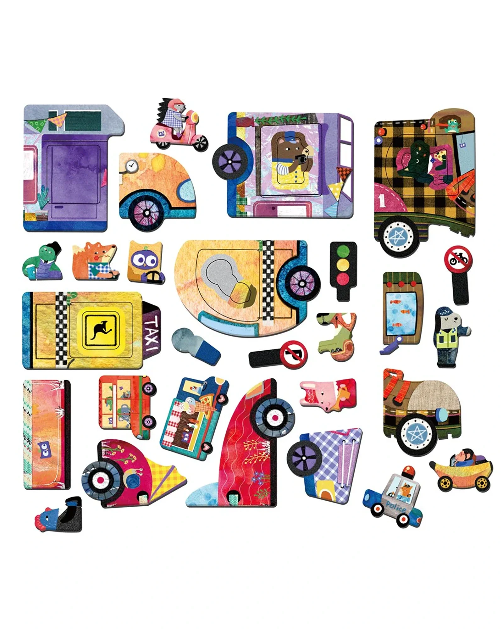 Travel Magnetic Box Cars - Image 3