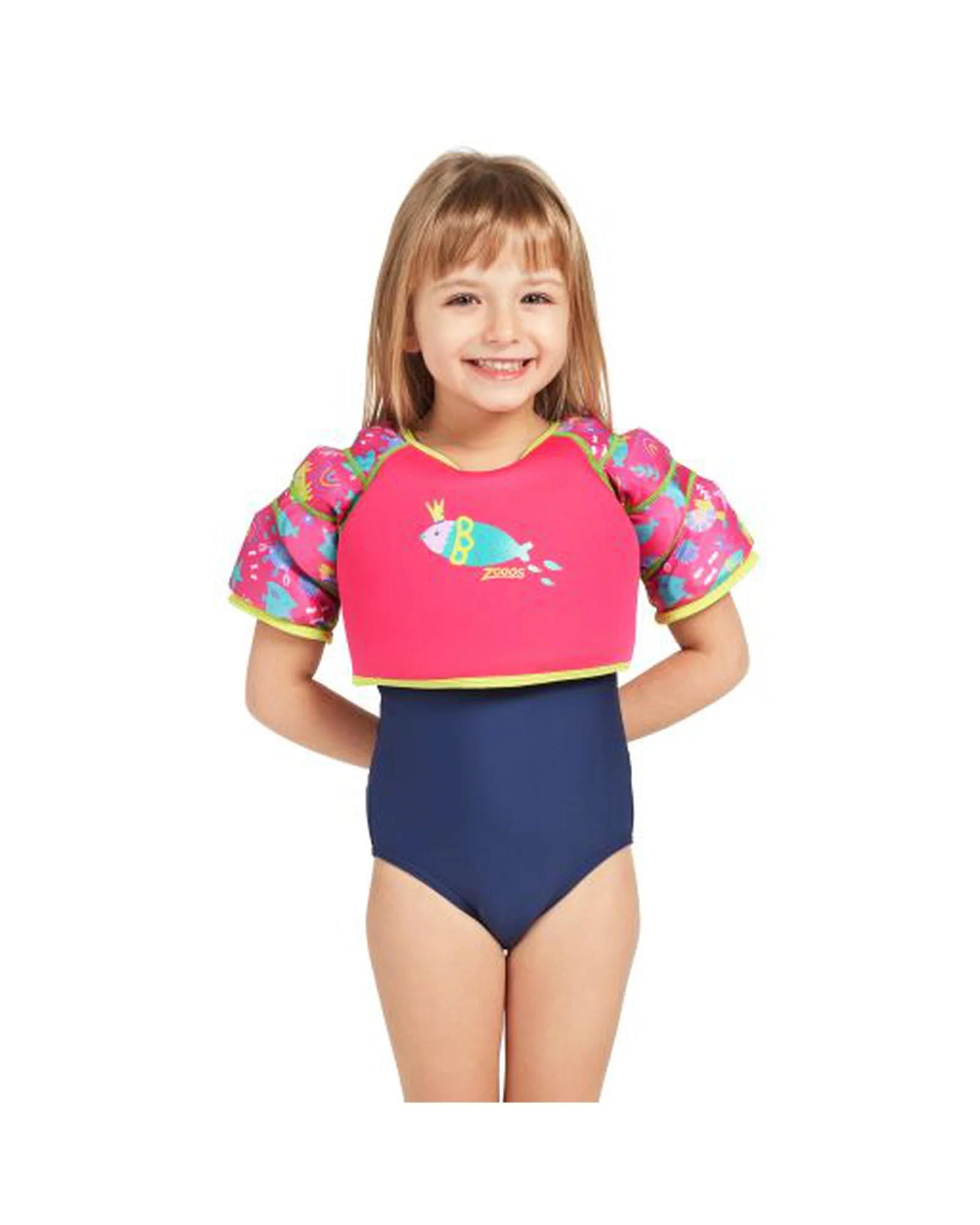 Zoggs Water Wings Vest Pink 2 3 - Image 3